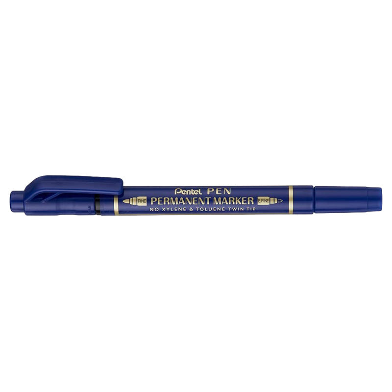 Pentel Twin Tip Marker 2 Blue PE-N75W-02C