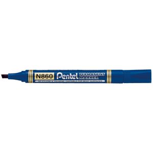 Pentel Marker Permanent Chisel Blue-1 Piece PE-N860-01C