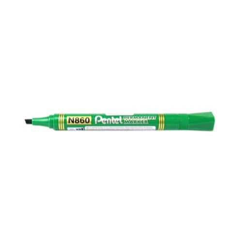 Pentel Marker Permanent Chisel Green-1 Piece PE-N860-01D