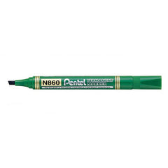 Pentel Marker Permanent Chisel Green PE-N860-D