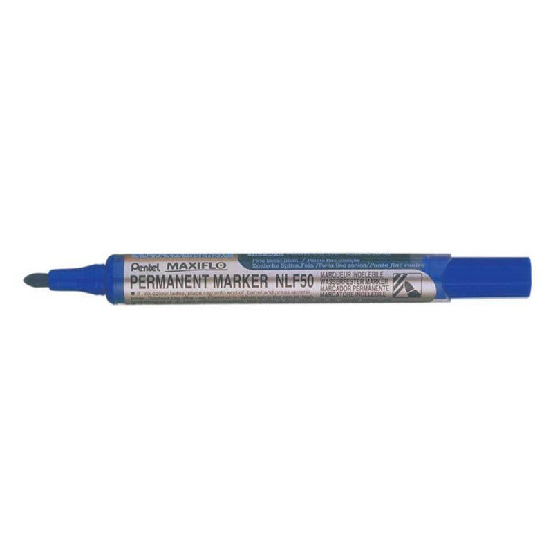 Pentel Maxiflo Permanent Blt Blue PE-NLF50-C