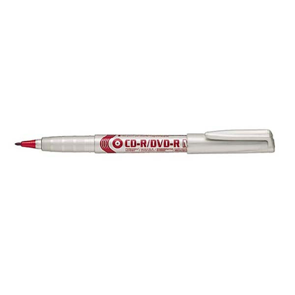 Pentel Marker for CD/DVD Red PE-NMS51-B