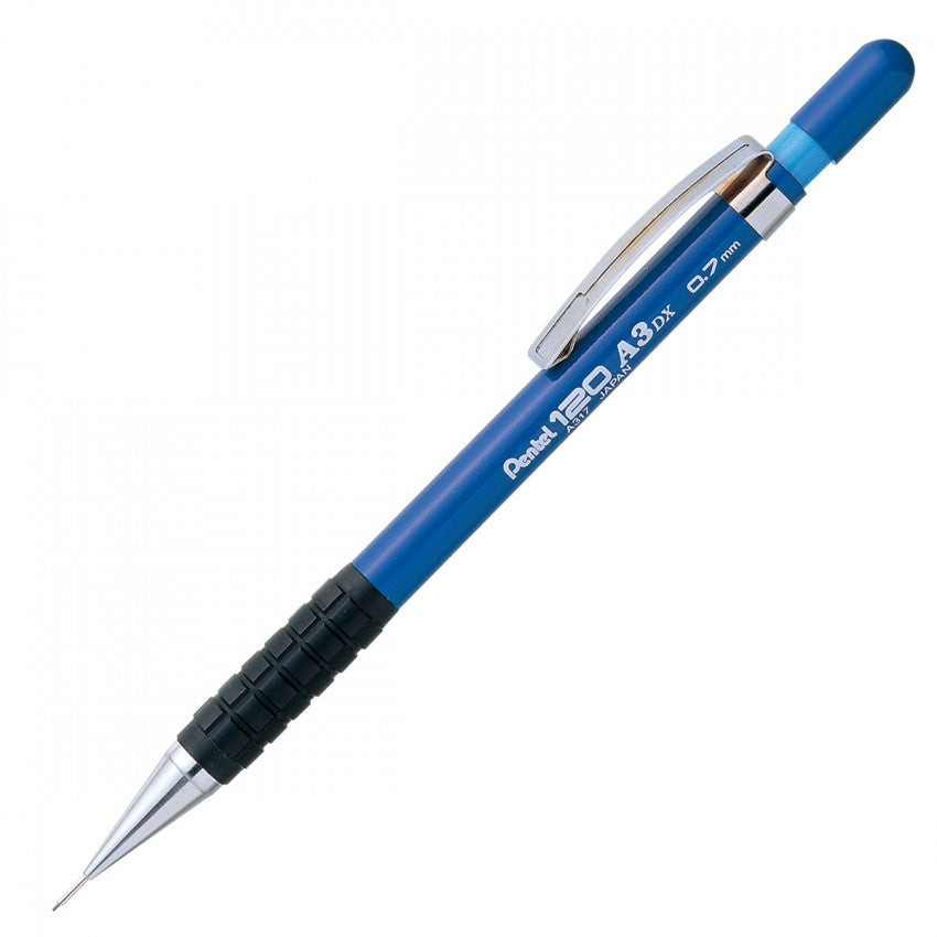 Pentel Mechanical Pencil 120 A3 0.7 mm S Blue and 0.7HB PEP-PACK-021