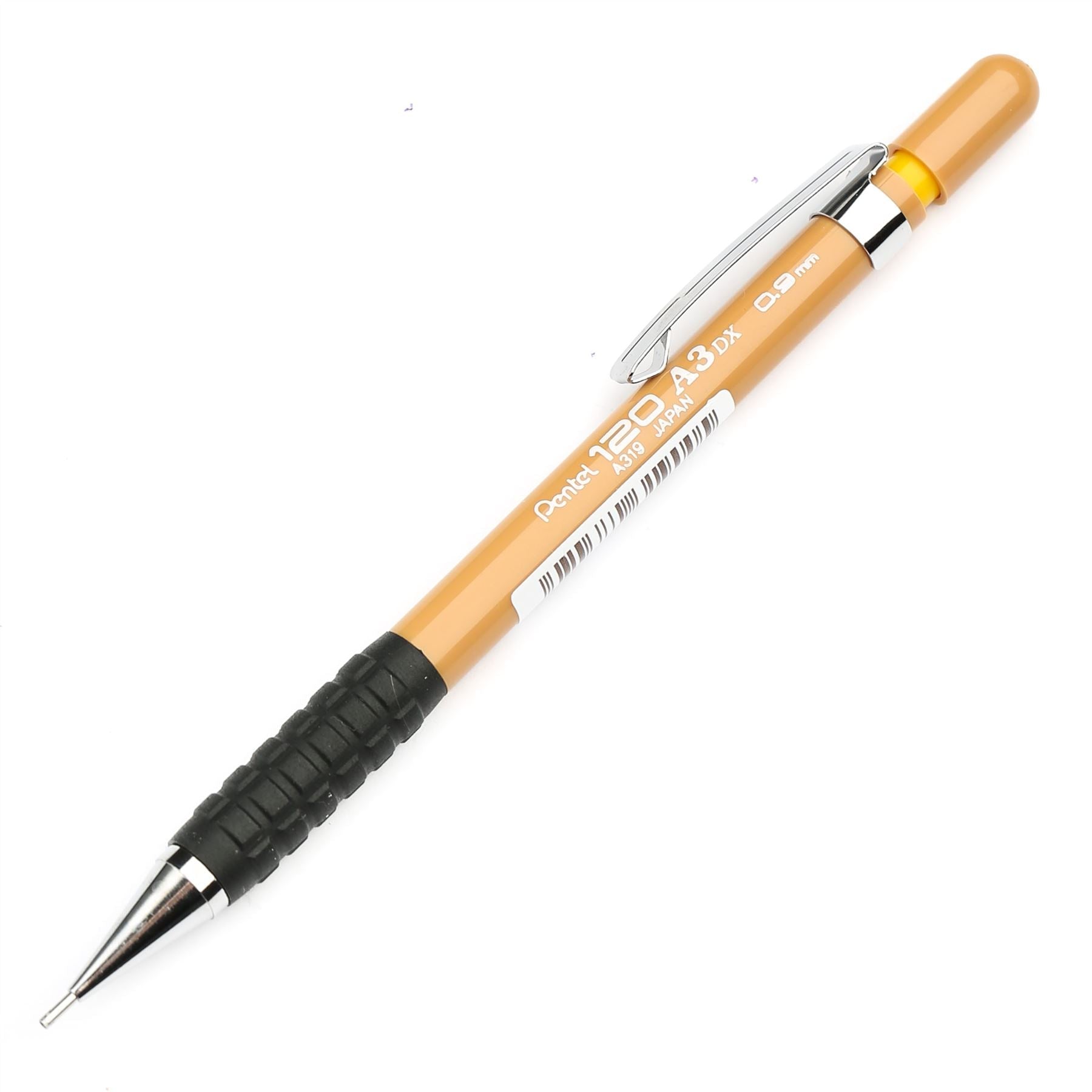 Pentel Mechanical Pencil 120 A3 0.9 mm Yellow and 0.9HB PEP-PACK-022