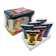 Pentel Acrylic color 28 ml Set 6 colors PE-WA2-6E