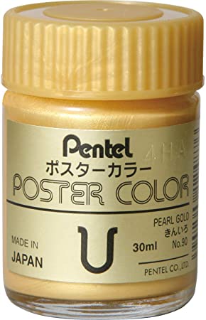 Pentel Poster color 30ml Box 6Jar P.GD PE-WPU2-T90