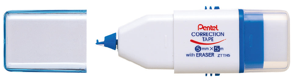 Pentel Clear tape 5 mm x 5m wt Eraser PE-XZTTH5-WE