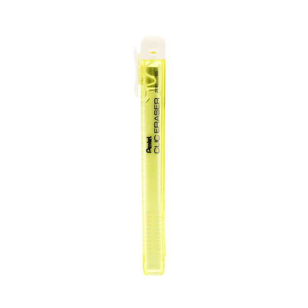 Pentel Eraser Clic ZE81 Transparent Yellow PE-ZE81G-W
