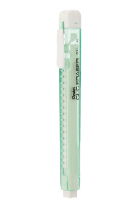 Pentel Eraser Clic ZE81 Transparent Green PE-ZE81K-W
