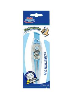 Pentel correction tape 5 mm x 6m Retractable 24 Piece- Blue PE-ZTT605S-WE