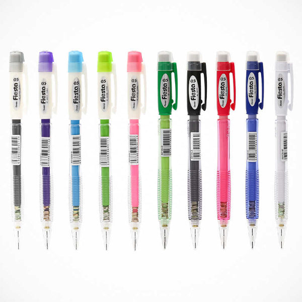 Pentel Mechanical Pencil Fiesta 0.5 mm Bls 10 Piece PE-AX105-10