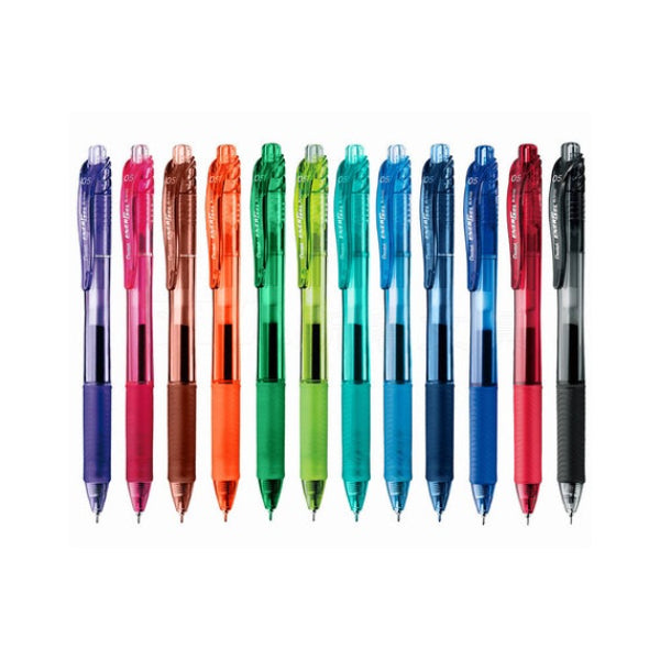 Pentel Energel-X Needle Tip 0.5 mm Wallet 10F PE-BLN105-10F