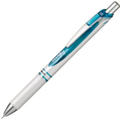 Pentel Energel Needle Tip White 0.5 mm Blue PE-BLN75SW-C