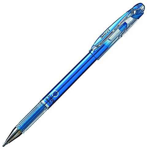 Pentel Slicci Gel Roller Metal c 0.8 mm Blue PE-BG208M-C