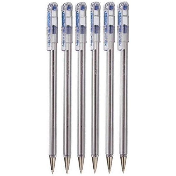 Pentel Ball Point Pen Superb Blue-2 Piece PE-BK77-02C