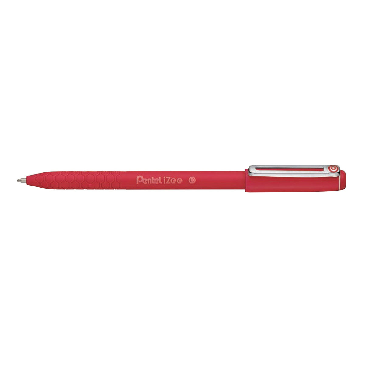 Pentel Ballpoint Pen Izee Med 1.0mm Red