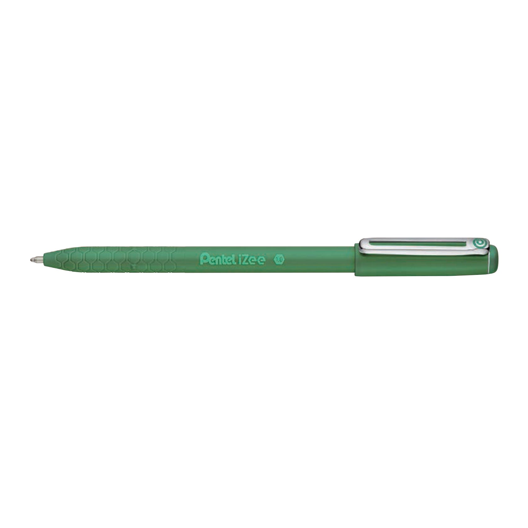 Pentel Ballpoint Pen Izee Med 1.0mm Green
