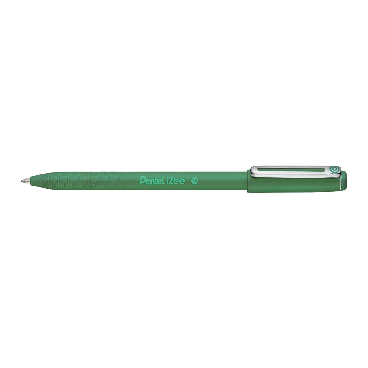 Pentel Ballpoint Pen Izee Med 1.0mm Green