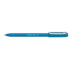 Pentel Ballpoint Pen Izee Med 1.0mm Sky Blue