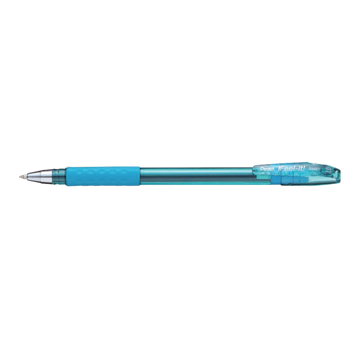Pentel Ballpoint Pen Feel It Fine0.7mm Sky Blue