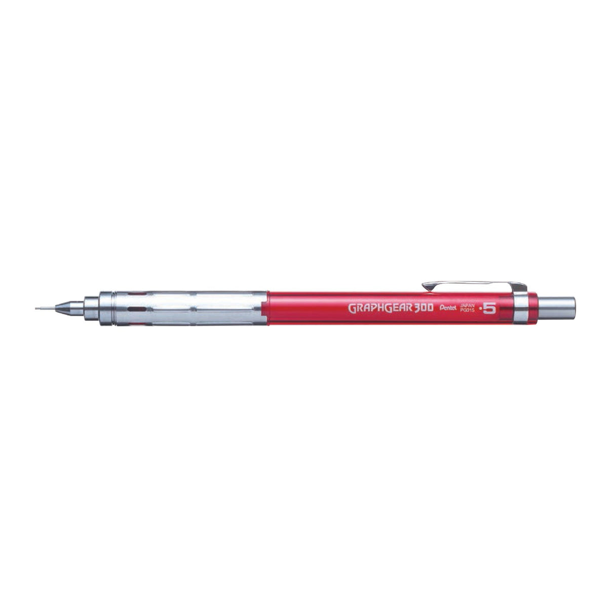 Pentel Graph Mechanical Pencil 0.5mm Red
