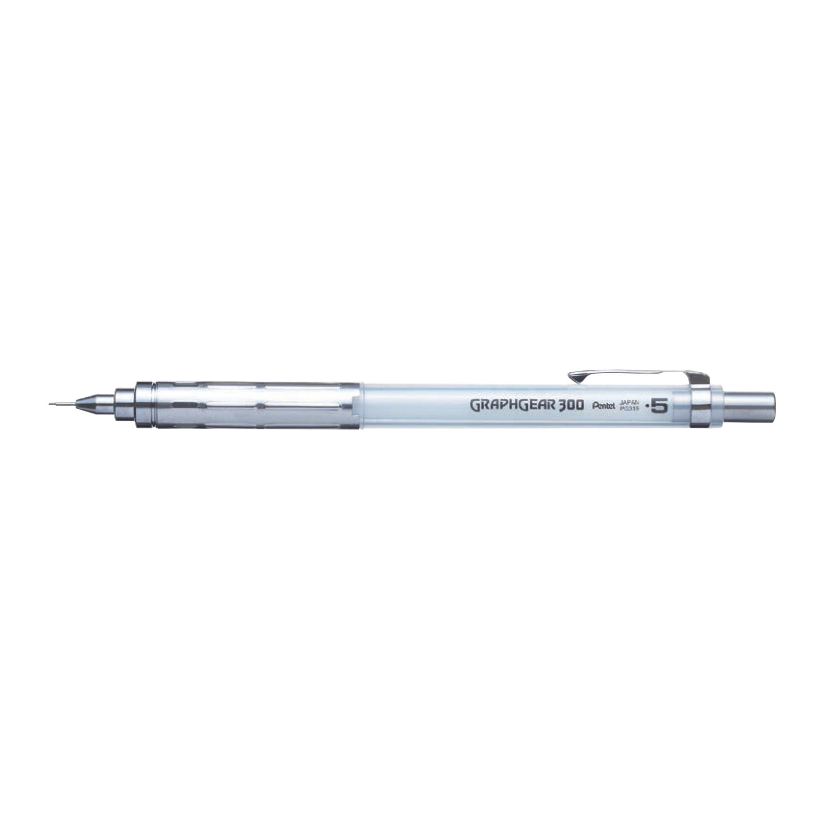 Pentel Graph Mechanical Pencil 0.5mm White