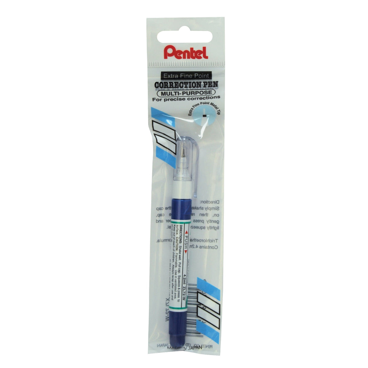 Pentel Correction ZL72 Xtra FineDP=6D
