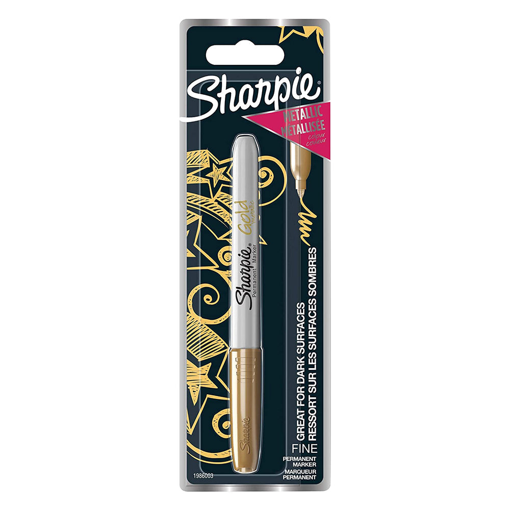 Sharpie Permanent Marker Metallic Gold 1pc SP-1986003