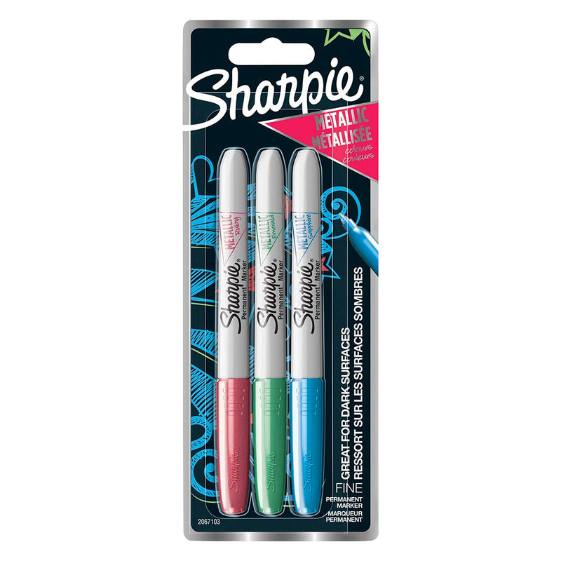 Sharpie Permanent Marker Metalic 3 Colors SP-2067103