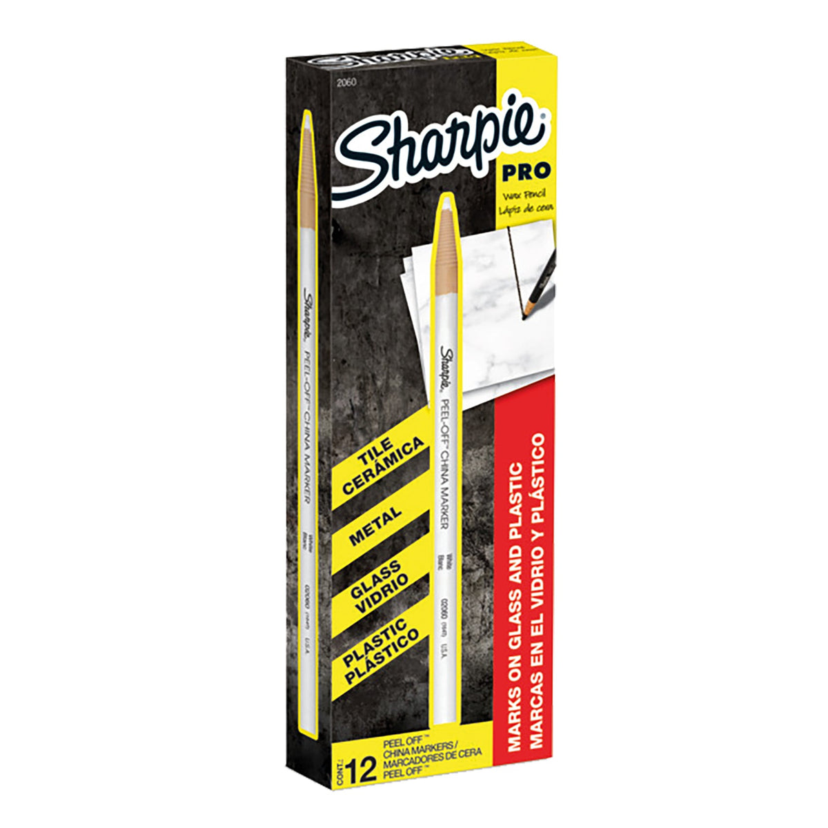 Sharpie China Marker Bullet WE Bx=12Pcs