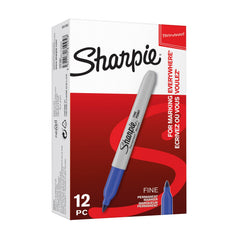 Sharpie P.Marker Fine Blue Bx=12Pcs