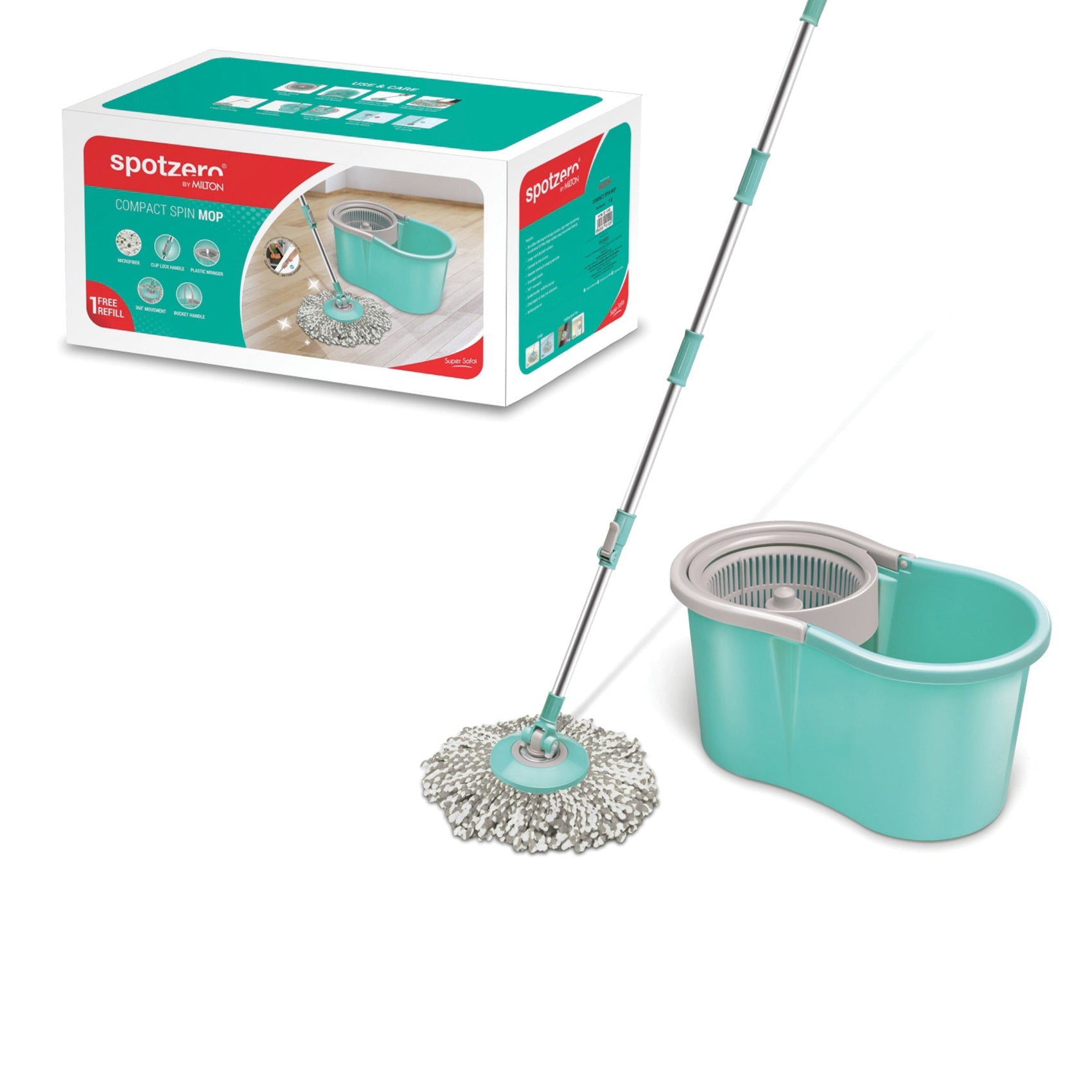Spotzero Spin Mop Compact