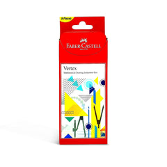 FABER CASTELL VERTEX MATHEMATICAL SET 9PC