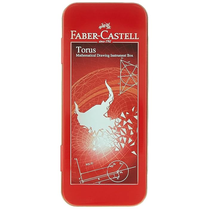 FABER CASTELL TORUS MATHEMATICAL SET 9PC