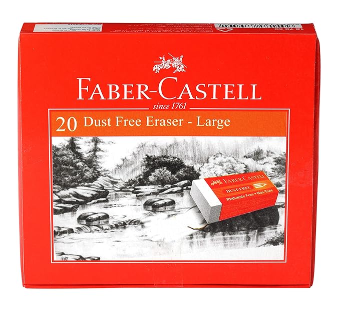 FABER CASTELL FABER CASTELL PVC-FREE ERASER BIG 20X