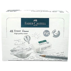 FABER CASTELL PVC-FREE ERASER SMALL 48X