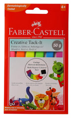FABER CASTELL REUSABLE ADHESIVE TACK-IT 50GM