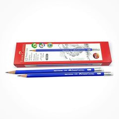 FABER CASTELL 1144 GRAPHITE PENCIL HB WITH RT 12PC
