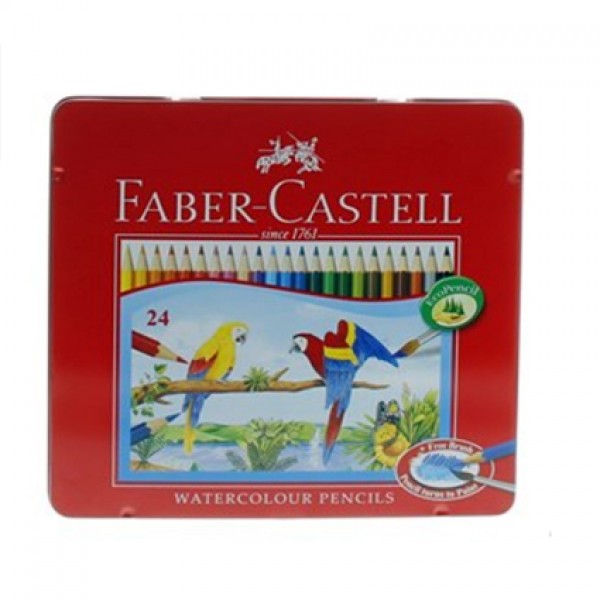 FABER CASTELLPARROT WATER COLOUR PENCILS 24 COLOUR FT