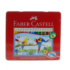 FABER CASTELLPARROT WATER COLOUR PENCILS 24 COLOUR FT