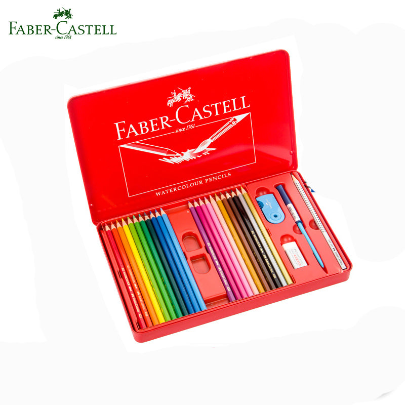 FABER CASTELLFISH DESIGN WATER COLOUR PENCILS 12 COLOUR FT