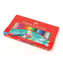 FABER CASTELLFISH DESIGN WATER COLOUR PENCILS 36 COLOUR FT
