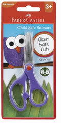 FABER CASTELL STUDENT SCISSORS 3PC 5\\\"
