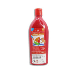 FABER CASTELL TEMPERA-FUN PAINTS 500ML RED
