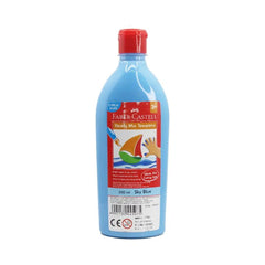 FABER CASTELL TEMPERA-FUN PAINTS 500ML SKY BLUE