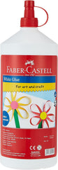 FABER CASTELL WHITE GLUE IN A 1000ML BOTTLE