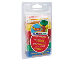 JOVI PLASTILINA MODELLING CLAY 6COLOR BLISTER 25G EACH