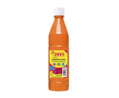 JOVI LIQUID POSTER PAINT BOTTLE 500ML ORANGE