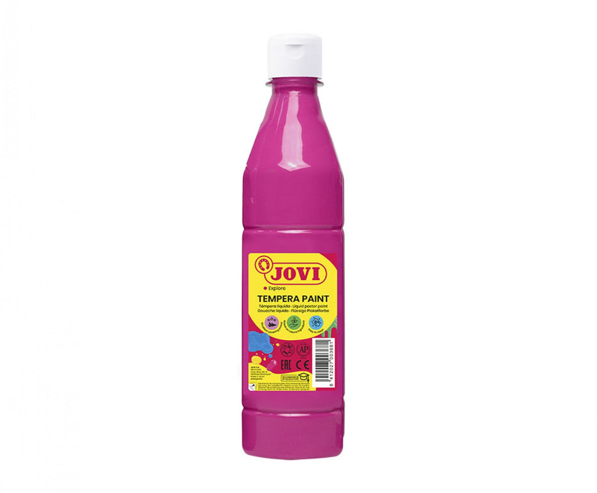 JOVI LIQUID POSTER PAINT BOTTLE 500ML MAGENTA