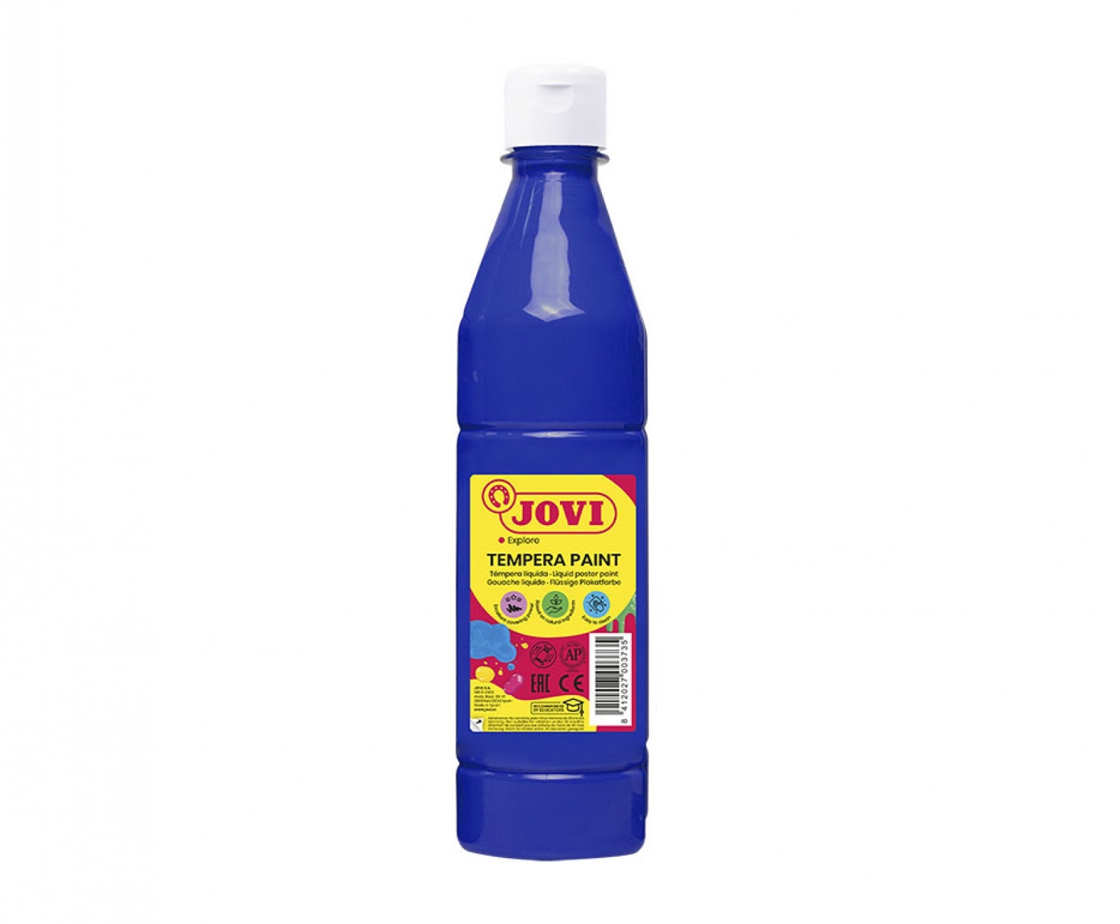 JOVI LIQUID POSTER PAINT BOTTLE 500ML ULTRA MARINE